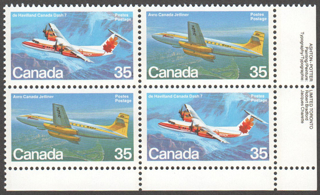 Canada Scott 906a MNH PB LR (A10-6) - Click Image to Close